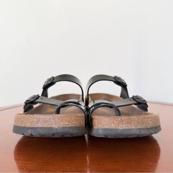 Birkenstock Mayari Black Patent Birko-Flor Sandals | EU 38 - Picture 4 of 7